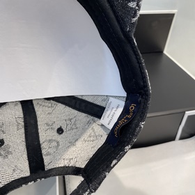LV Louis Vuitton новая джинсовая бейсболка Стиль «вымытый деним» 
