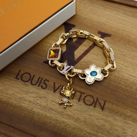 Новинка в продаже. Золотой браслет Louis Vuitton. Оригинальный то