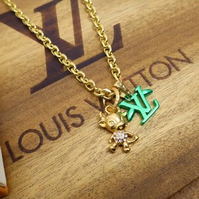 Новинка в продаже. Золотое колье Louis Vuitton. Оригинальный това