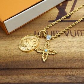 Новинка в продаже. Золотое колье Louis Vuitton. Оригинальный това