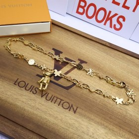 Новинка в продаже. Золотое колье Louis Vuitton. Оригинальный това