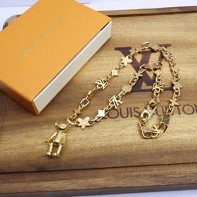 Новинка в продаже. Золотое колье Louis Vuitton. Оригинальный това