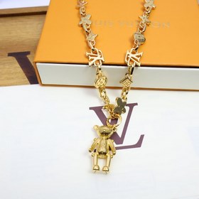 Новинка в продаже. Золотое колье Louis Vuitton. Оригинальный това