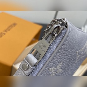 [Товары из Тайваня] M13793 Фиолетовый кожаный чехол для ключей и 