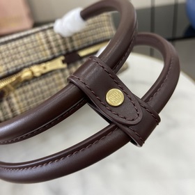 Новая модель Оригинальный шерстяной портфель MIU с узором «пестры