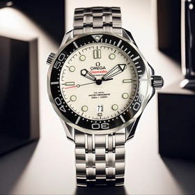 Серия Omega Seamaster 300M, с усовершенствованными деталями, таки