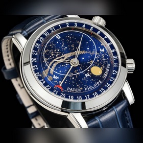 Серия часов Patek Philippe суперсложными функциями： «Звездное неб