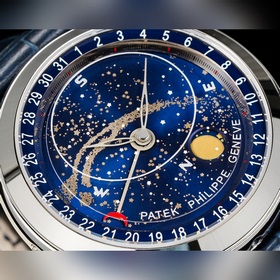 Серия часов Patek Philippe суперсложными функциями： «Звездное неб