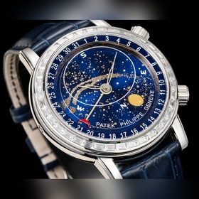Серия часов Patek Philippe суперсложными функциями： «Звездное неб