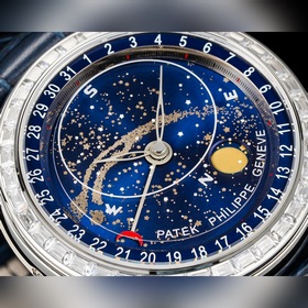 Серия часов Patek Philippe суперсложными функциями： «Звездное неб