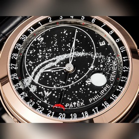 Серия часов Patek Philippe суперсложными функциями： «Звездное неб