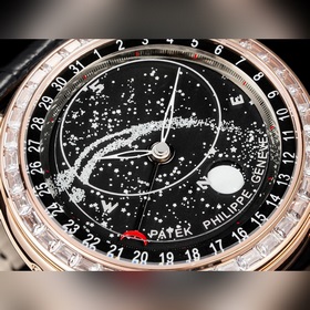 Серия часов Patek Philippe суперсложными функциями： «Звездное неб