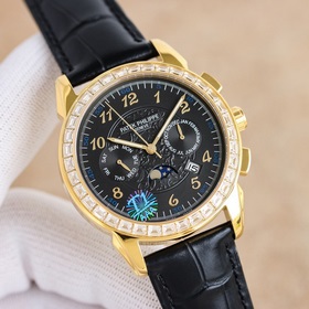 Patek Philippe впечатляет своим появлением. Диаметр циферблата 42