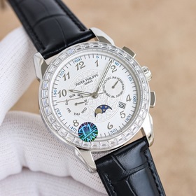 Patek Philippe впечатляет своим появлением. Диаметр циферблата 42