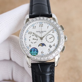 Patek Philippe впечатляет своим появлением. Диаметр циферблата 42