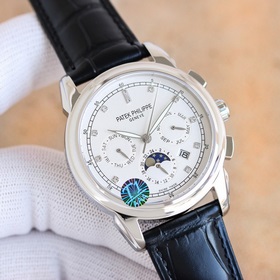 Patek Philippe впечатляет своим появлением. Диаметр циферблата 42