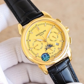 Patek Philippe впечатляет своим появлением. Диаметр циферблата 42