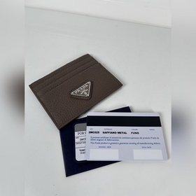 P-серия, универсальный небольшой кожаный чехол для карт, серый тр