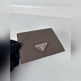 P-серия, универсальный небольшой кожаный чехол для карт, серый тр
