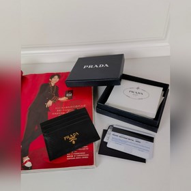 P-серия, универсальный небольшой кошелек для мужчин и женщин, чер