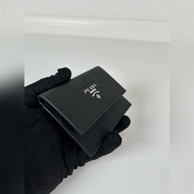 P-серия, универсальный небольшой кошелек для мужчин и женщин, чер