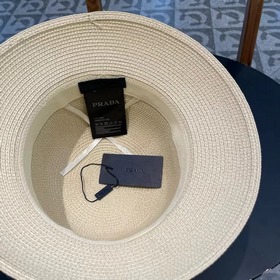 PRADA Пальто из соломы, рыбацкая шляпа, шляпа с круглым верхом, о