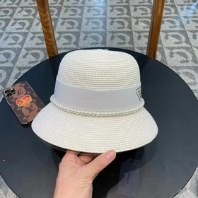 PRADA Пальто из соломы, рыбацкая шляпа, шляпа с круглым верхом, о