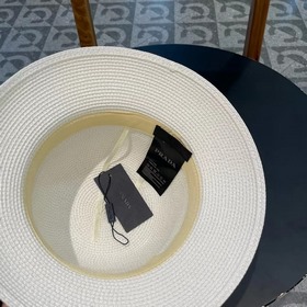 PRADA Пальто из соломы, рыбацкая шляпа, шляпа с круглым верхом, о