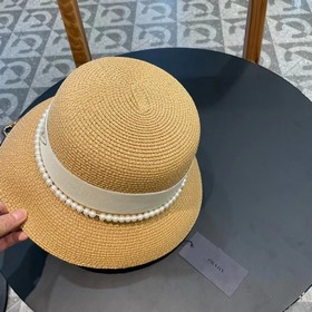 PRADA Пальто из соломы, рыбацкая шляпа, шляпа с круглым верхом, о