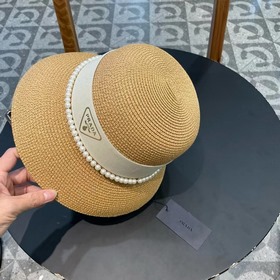 PRADA Пальто из соломы, рыбацкая шляпа, шляпа с круглым верхом, о