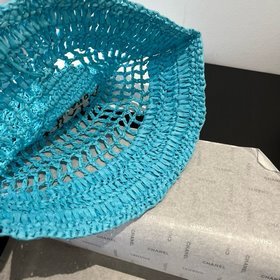 PRADA Пальто из соломы, рыбацкая шляпа, ручной работы! Новая моде