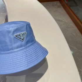 PRADA, высококачественные рыбацкие шляпы с металлическими аксессу