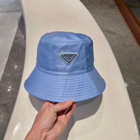 PRADA, высококачественные рыбацкие шляпы с металлическими аксессу