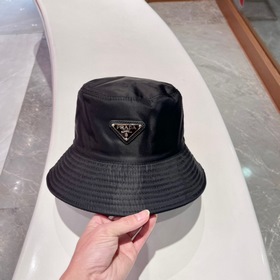 PRADA, высококачественные рыбацкие шляпы с металлическими аксессу