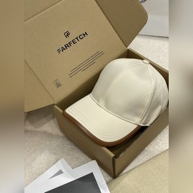 Prada/Прада Новая бейсболка Сбоку находится фирменный металлическ