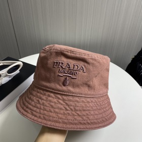 Рыбацкая кепка Prada с вышитыми буквами Оригинальный дизайн, прив
