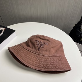 Рыбацкая кепка Prada с вышитыми буквами Оригинальный дизайн, прив