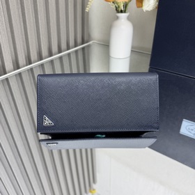 【Высококачественный оригинал】 Кошелек для костюма PRADA, классиче