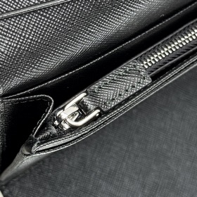 【Высококачественный оригинал】 Кошелек для костюма PRADA, классиче