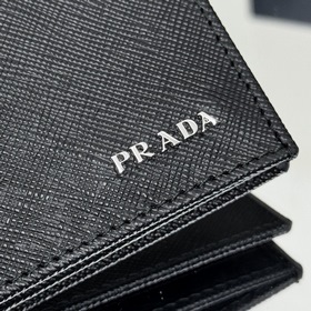 【Высококачественный оригинал】 Кошелек для костюма PRADA, классиче