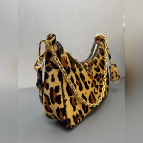 【Высококачественный оригинал】 Новая модель из кожи с леопардовым 