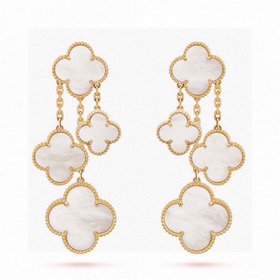VCA Van Cleef &amp; Arpels Четырехлистный клевер с четырьмя цветк