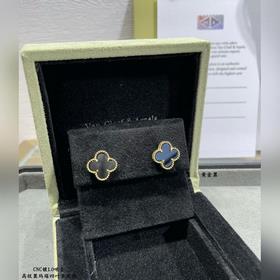V-Gold-покрытие  VCA-высококачественные черные ожерелья с четыре