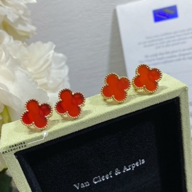 V-Gold-Plated  VCA-High-End-Clover-Earring, Market-High-End-Vers