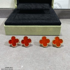 V-Gold-Plated  VCA-High-End-Clover-Earring, Market-High-End-Vers