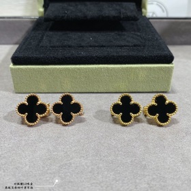 V-Gold-Plated  VCA-High-End-Clover-Earring, Market-High-End-Vers