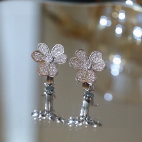 Серьги Frivole от Van Cleef & Arpels напоминают цветы, колышу