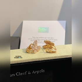 V Позолоченное серебро VCA/Van Cleef & Arpels Розовое золото 