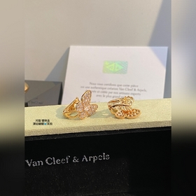 V Позолоченное серебро VCA/Van Cleef & Arpels Розовое золото 