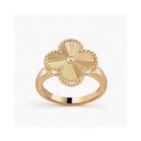 VCA Van Cleef & Arpels Vintage Alhambra кольцо из желтого зол